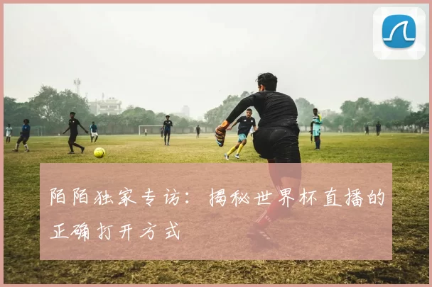 陌陌独家专访:揭秘世界杯直播的正确打开方式