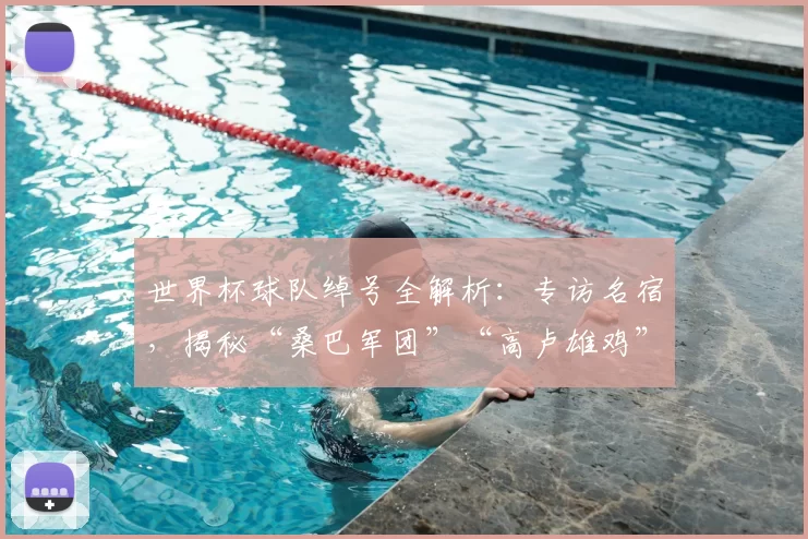 世界杯球队绰号全解析:专访名宿,揭秘“桑巴军团”“高卢雄鸡”等称谓的诞生