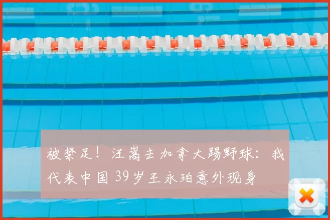 被禁足!汪嵩去加拿大踢野球:我代表中国 39岁王永珀意外现身