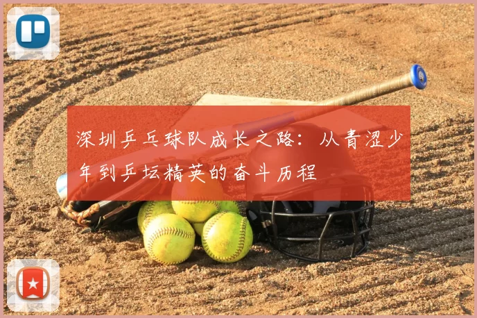 深圳乒乓球队成长之路：从青涩少年到乒坛精英的奋斗历程